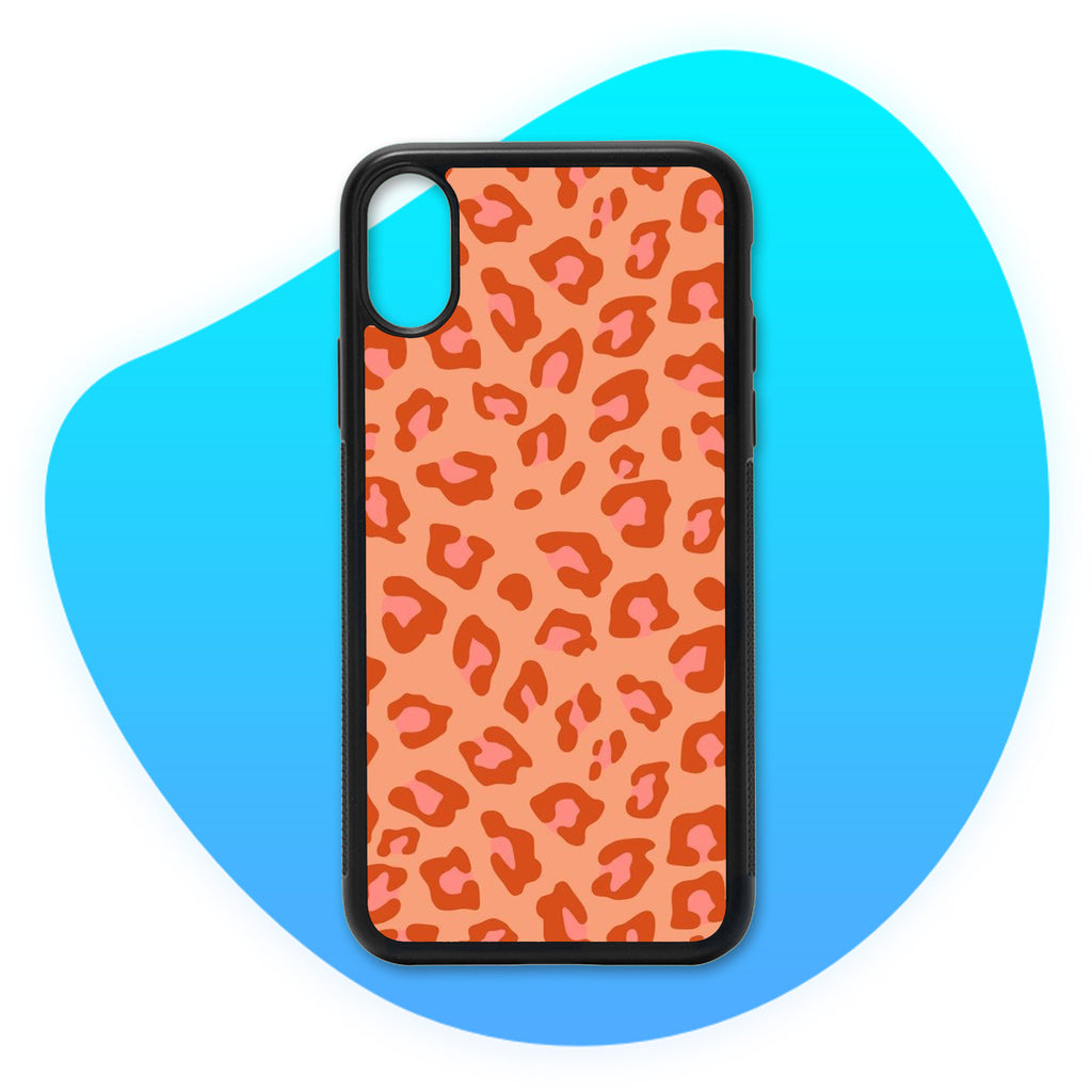 Coque camouflage Léopard Orange - Coque de téléphone TropiCase