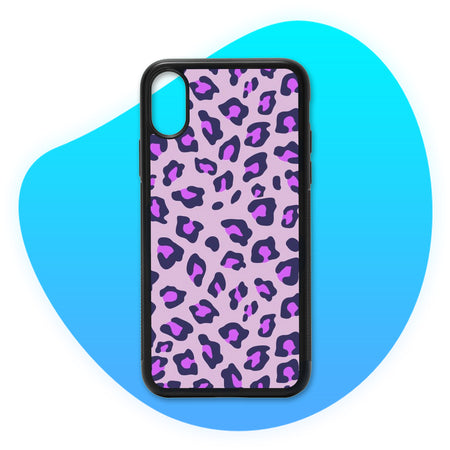 Coque camouflage Léopard Rose & Violet - Coque de téléphone TropiCase