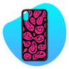 Coque Smileys Déformés Rose & Noir - Coque de téléphone TropiCase