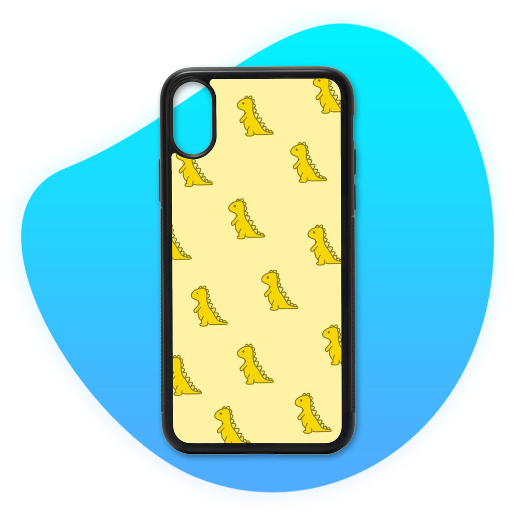 Coque Dinosaures Jaune - Coque de téléphone TropiCase