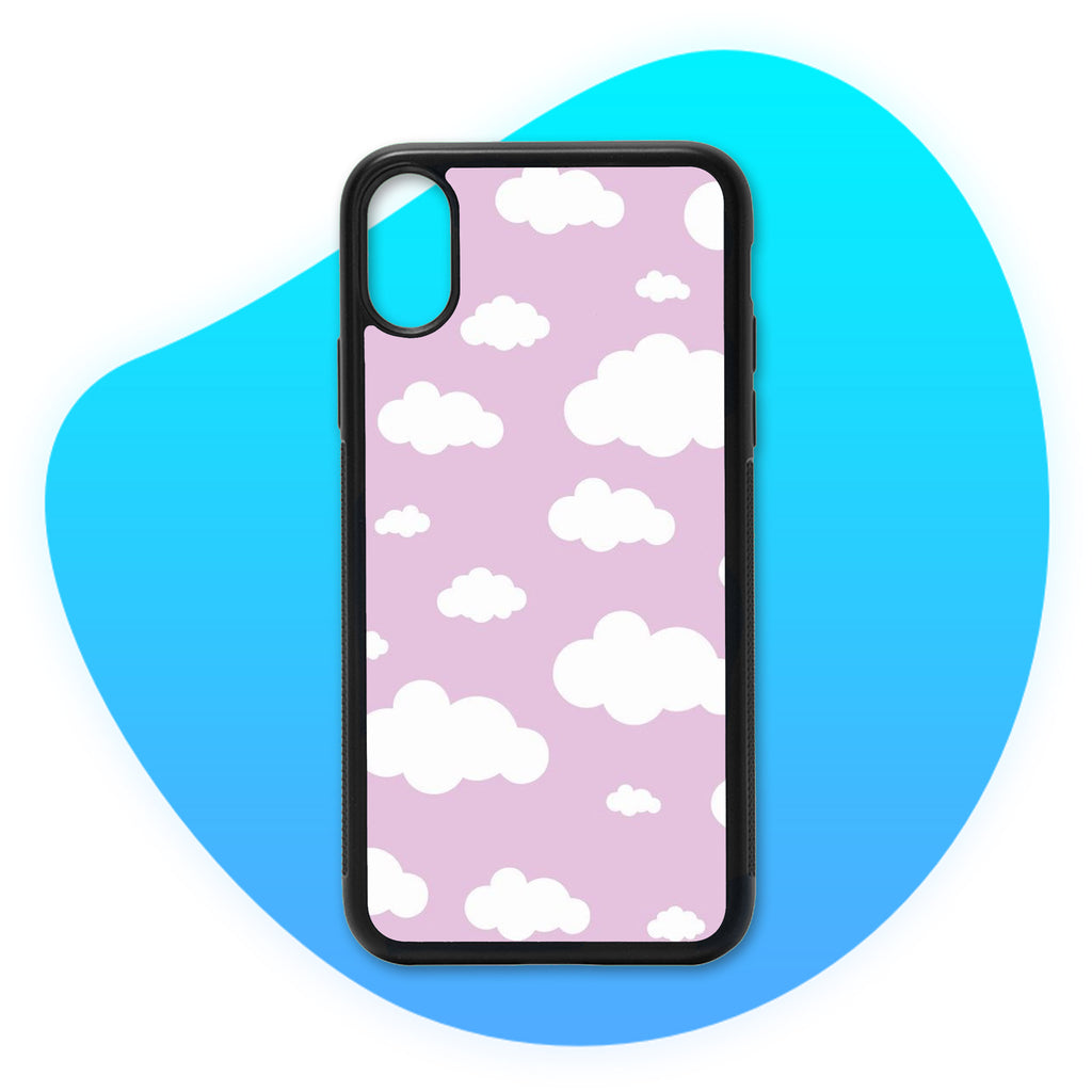Coque Nuages Rose clair - Coque de téléphone TropiCase