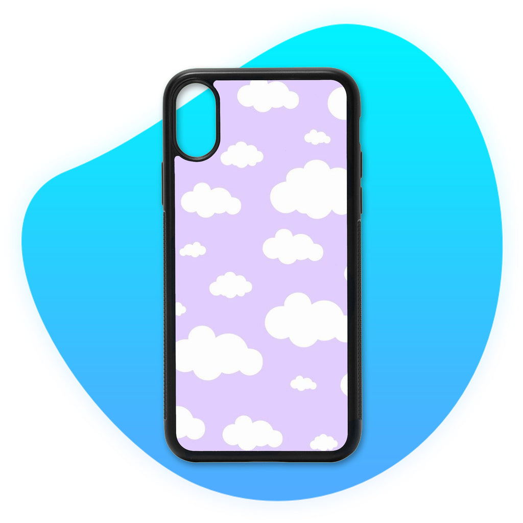 Coque Nuages Violet - Coque de téléphone TropiCase
