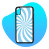 Coque Spirales Blanc & Bleu - Coque de téléphone TropiCase