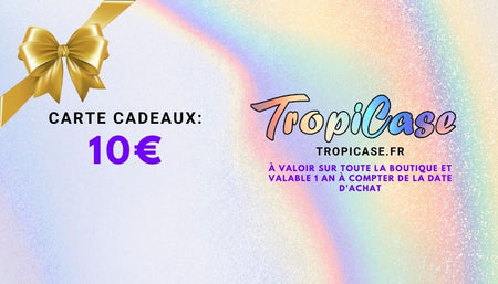 Carte cadeau 10€ TropiCase-TropiCase Officiel