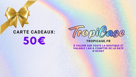 Carte cadeau 50€ TropiCase-TropiCase Officiel